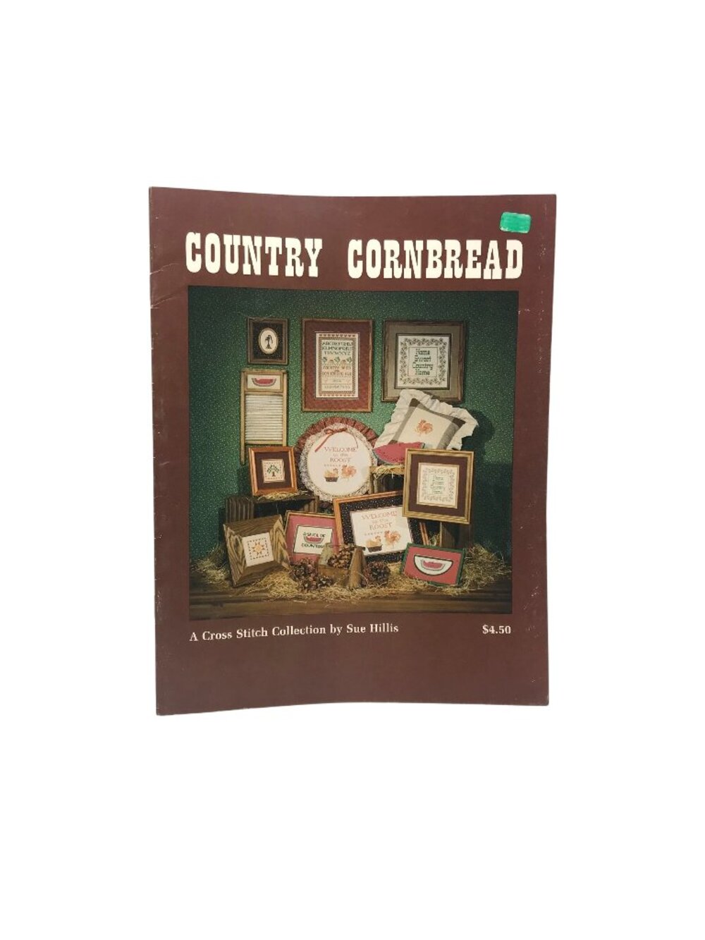 Vintage Cross Stitch Patterns, Country Cornbread Collection, Sue Hillis Designs